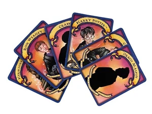 Harry Potter Sorcerer's Stone Mystery at Hogwarts Game 6 Suspect Cards Curved - Picture 1 of 3