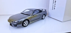 1:18 Otto Mobile Nissan Silvia Spec-R Aero S15 Grey grigio OT273 NUOVO MINT RARO RARO - Foto 1 di 7
