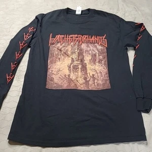 Camisa Hatchets For Hands Cabaret Of Decay Band Manga Larga Gira de Conciertos Mediana - Imagen 1 de 13