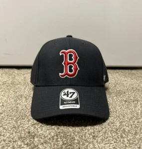 Boston Red Sox 47 Brand MVP Adjustable Hat - Picture 1 of 6