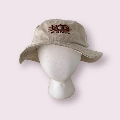 Sombrero de cubo UGG Australia vintage 100 % algodón pequeño Foto 1 de 4