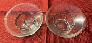 Rosendahl Danmark Crystal Clear Glass Votive Candle Holders (Two) as shown - Picture 1 of 5