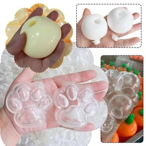 DIY Super Soft Hollow Leather Ball Handmade Ball Decompression Venting Ball P3 - Picture 1 of 18