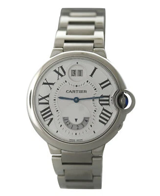 Cartier Ballon Bleu 3194 GMT Date Stainless Steel 38.5MM Unisex Quartz Watch - Image 1 of 4