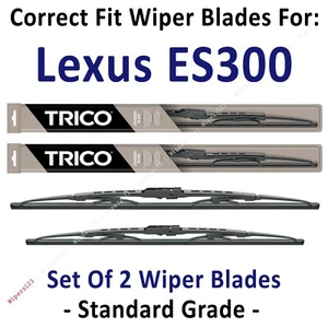 Paquete de 2 escobillas limpiaparabrisas estándar - aptas para Lexus ES300 2002-2003 - 30240/200 - Imagen 1 de 1