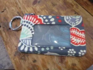 Vera Bradley Nomadic Floral ID Case Keychain - Picture 1 of 3
