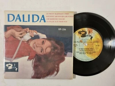 Dalida Le Petit Elephant Twist Rare Israeli EP Top NM Copy - Image 1 of 4