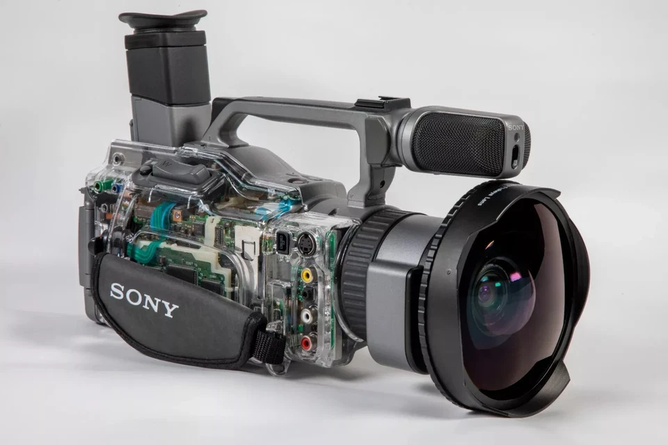 Inviz Clear Side Panel For Sony VX1000 - Image 1 of 4