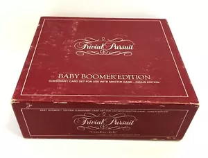 Vintage Trivial Pursuit Baby Boomer Edition Subsidiary Card Set 1983 No. 10 - Picture 1 of 12