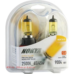 Nokya Hyper Yellow 9004 Head / Fog Light Bulb Halogen Xenon S1 NOK7612 - Picture 1 of 1