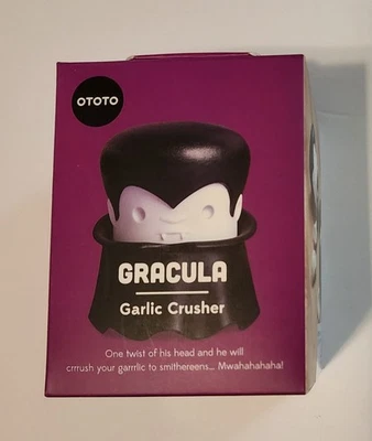 Halloween Gothic Gracula Garlic Crusher by OTOTO New In Box Fast Shipping - Image 1 of 4