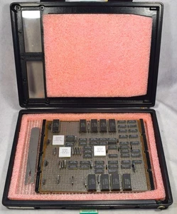 Circuito elettrico IBM vintage? Con molti circuiti integrati componenti circuiti integrati - Foto 1 di 10