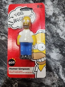 HOMER SIMPSON 8GB USB Flash Drive (2011 Sandisk) * New / Unopened * Rare - Picture 1 of 6