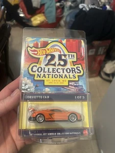2025 Hot Wheels 25th St. Louis Nationals Convention Corvette C8.R /6200 Wow - Picture 1 of 8