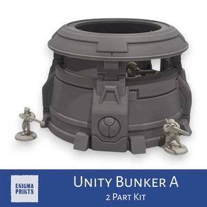 Unity Bunker A | Ethereal Dominion | Tau Terrain Scenery for Tabletop Wargaming - Picture 1 of 4