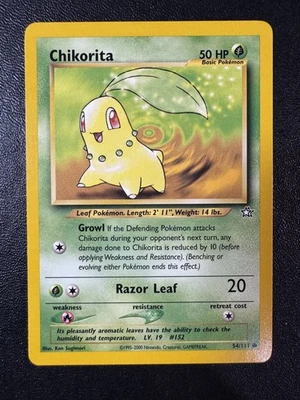 Chikorita (54) Neo Genesis Common 054/111 - Image 1 of 2