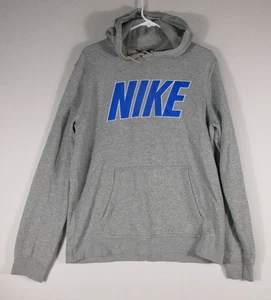 Nike Hombres Ropa Deportiva Pullover Sudadera con Capucha Manga Larga Talla L Gris - Imagen 1 de 6