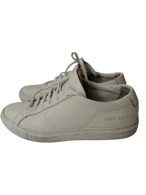 Zapatillas bajas Common Projects para mujer talla 7,5/38 blancas de Aquiles hechas en Italia Foto 1 de 4