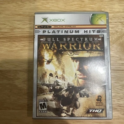 Full Spectrum Warrior (Microsoft Original Xbox, 2004) — полный комплект в коробке  - Изображение 1 из 3