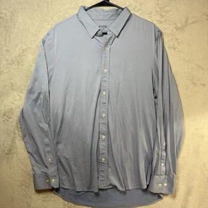 Rhone Commuter Hemd Langarm Knopfleiste Blau Performance Herren Gr. XL Hemd - Bild 1 von 8