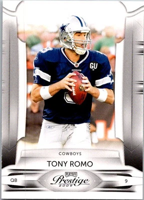 2009 Playoff Prestige #27 Tony Romo - Image 1 of 2