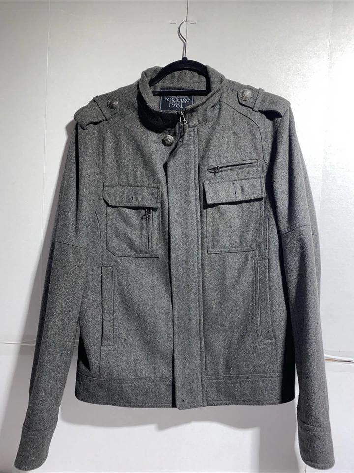 Chaqueta de lana Heritage 1981 para hombre mediana Foto 1 de 4