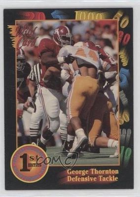 1991 Wild Card Draft George Thornton #136 Rookie RC - Image 1 of 2