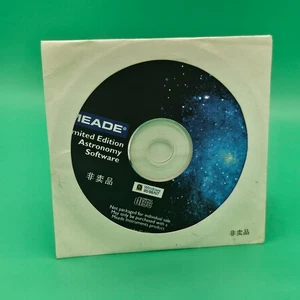 Meade Limited Edition Astronomy Software 1999 Windows 95/98/NT TESTED WORKING - Afbeelding 1 van 3