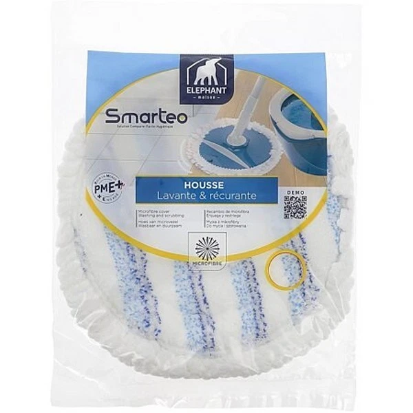 ELEPHANT SET OF 3 REPLACEMENT COVERS FOR SMARTEO RECURRING WASHING BROOM NEW - Image 1 of 1