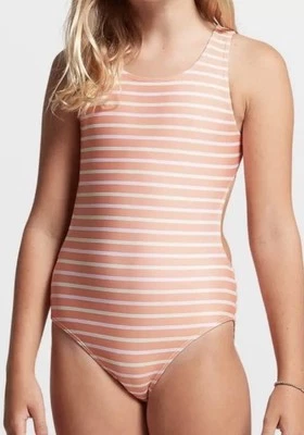Volcom L112813 Girl's In Line Lemon One-Piece Swimsuit Size 10 - Image 1 of 2