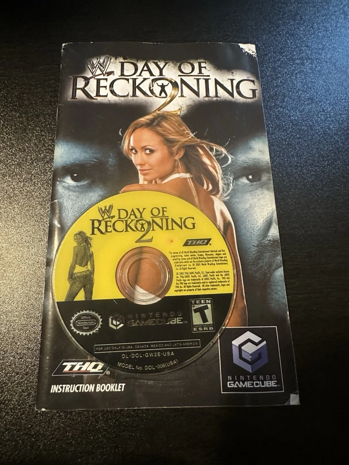 WWE: Day of Reckoning 2 (Nintendo GameCube, 2005) DISC ONLY-TESTED - Image 1 of 1