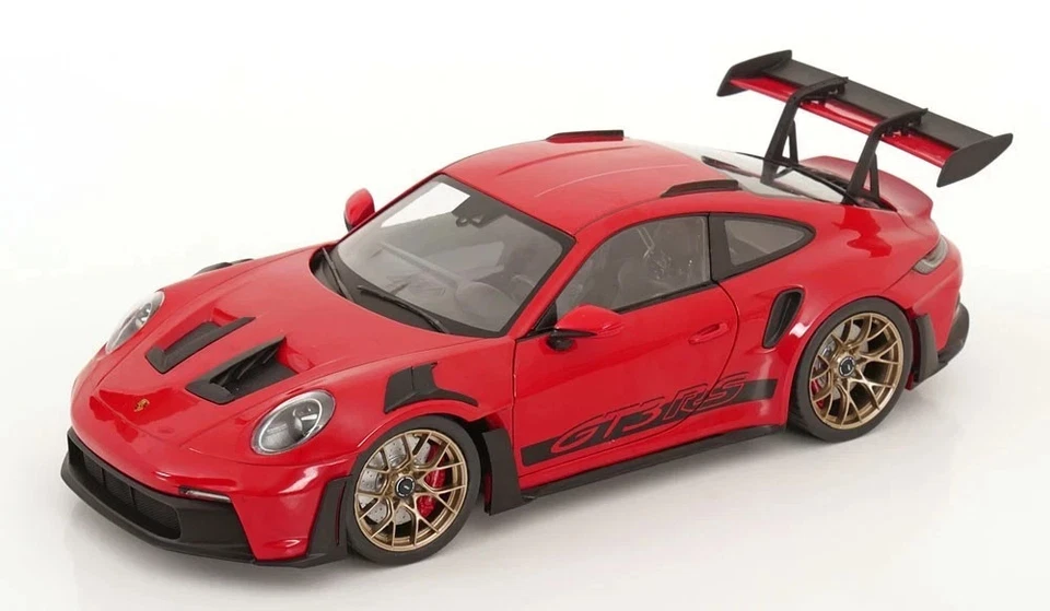 SOLIDO 1 18 AUTO PORSCHE 911 ( 992 ) GT3 RS 2024 ROSSO ART S1812101