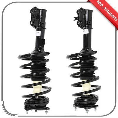 Front Pair Shocks Springs Struts w/ Mounts Assembly For 2006-2011 Hyundai Accent - Image 1 of 4