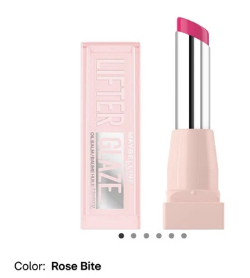 Maybelline Lifter Esmalte Aceite Bálsamo Aceite Labial, Mordedura de Rosa 003 Foto 1 de 2