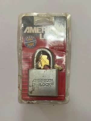 American Lock A5260 Padlock, Keyed Different, Standard Shackle, Round Steel - Image 1 of 2