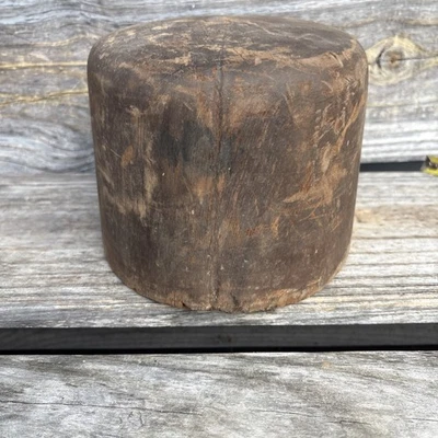 Antique Wooden Hat Form Block Dome Mold - Image 1 of 4