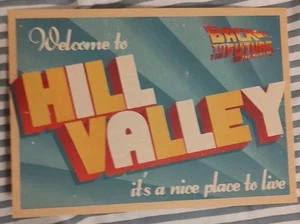 Back To The Future: The Musical London West End Hill Valley Postcard Ver 2 NEW - Picture 1 of 2
