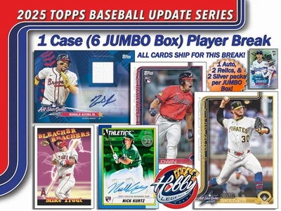 Aramis Ramírez CUB 2025 Topps ACTUALIZACIÓN 1 Estuche JUMBO (6 Cajas) Player Break #3 Foto 1 de 4