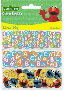 Suministros de fiesta de cumpleaños de Sesame Street 1,2 oz - Imagen 1 de 1