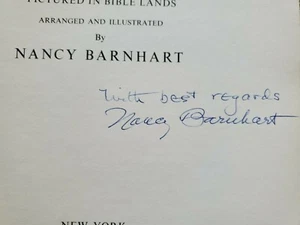 The Lord Is My Shepherd book, Nancy Barnhart, 1949, Autographed, Scribner - Imagen 1 de 12