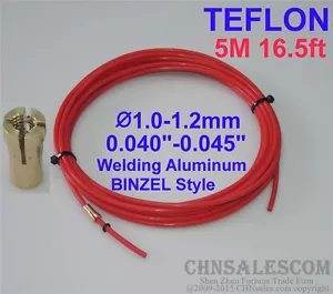 BINZEL Style MIG MAG PTFE Liner 1.0-1.2 Welding Wire Connectors 5M 16.5ft. - Bild 1 von 3