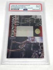 1995 SP CHAMPIONSHIP CHAMPIONS OF THE COURT #C19 SHAQUILLE O’NEAL PSA 9 POP 3
