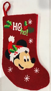 Medias navideñas de Santa Mickey Mouse Ho Ho Holly de los parques de Disney - Imagen 1 de 5