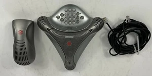 Polycom VoiceStation 100 Analog Business Conference Phone w/ Wall Power Module - Picture 1 of 10