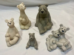 Lot Of 5 Quarry Critters - Ben & Bonny, Boo, Bud, Pacifico, Percy, Polar Bears - Picture 1 of 16