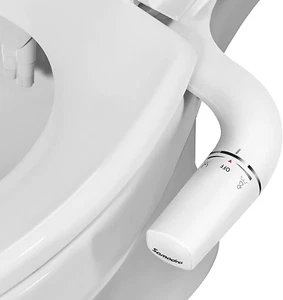 SAMODRA Bidet Attachment Toilet Ultra-Slim Non-Electric Bidet Insert Toilet Left - Picture 1 of 7