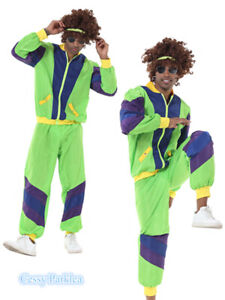 X-C1-3 1980s Scouser Shell Suit  Stag Party 80s Sweat Tracksuit Costume