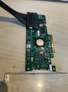 Carte Controller RAID SAS HP LSI 447430-001 LSI-3042 SC40GE SAS3042E PCI-Express - Photo 1/5