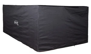 Abdeckplane 1,4 x 1,4 x 0,7m schwarz Gartenmöbel Abdeckung Winter Plane Jet-Line - Bild 1 von 5