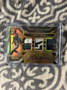 2023 Gold Standard #281 Jalen Carter 3 Patch 🔥🔥🔥 RPA /49
